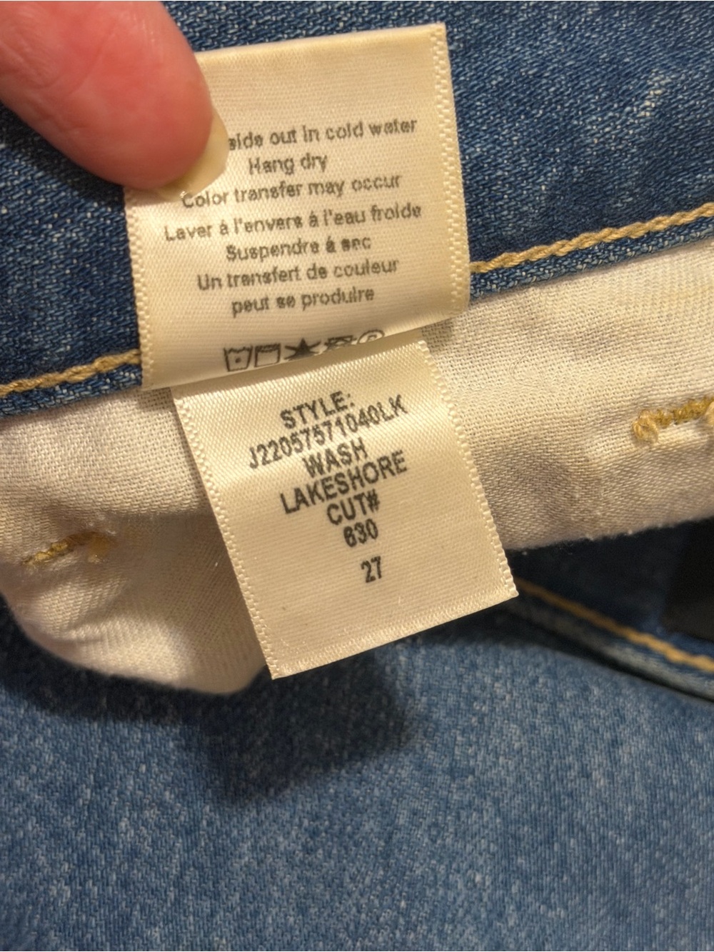 Veronica Beard Kasey Wide Leg Jeans Mid Rise Blue Size 27 Wide Leg Luxury Denim - Picture 13 of 15